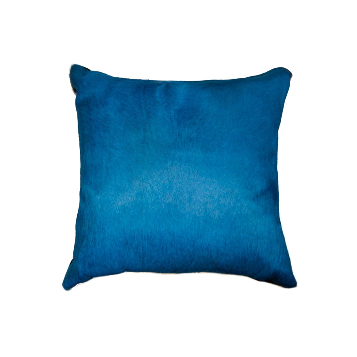 18" X 18" X 5" Blue Torino Kobe Cowhide Pillow