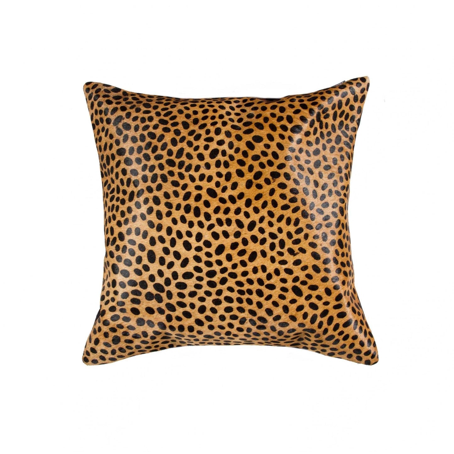 18" X 18" X 5" Sensational Cheetah Torino Kobe Cowhide Pillow