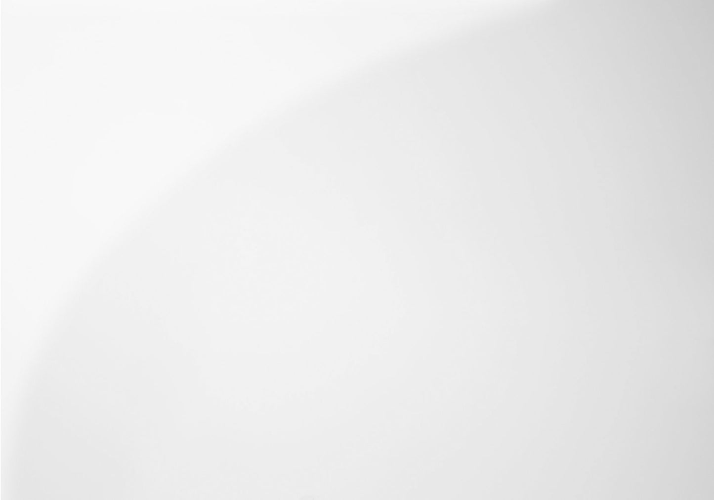 12.75" X 18.25" X 23" Glossy White Chrome Metal Accent Table