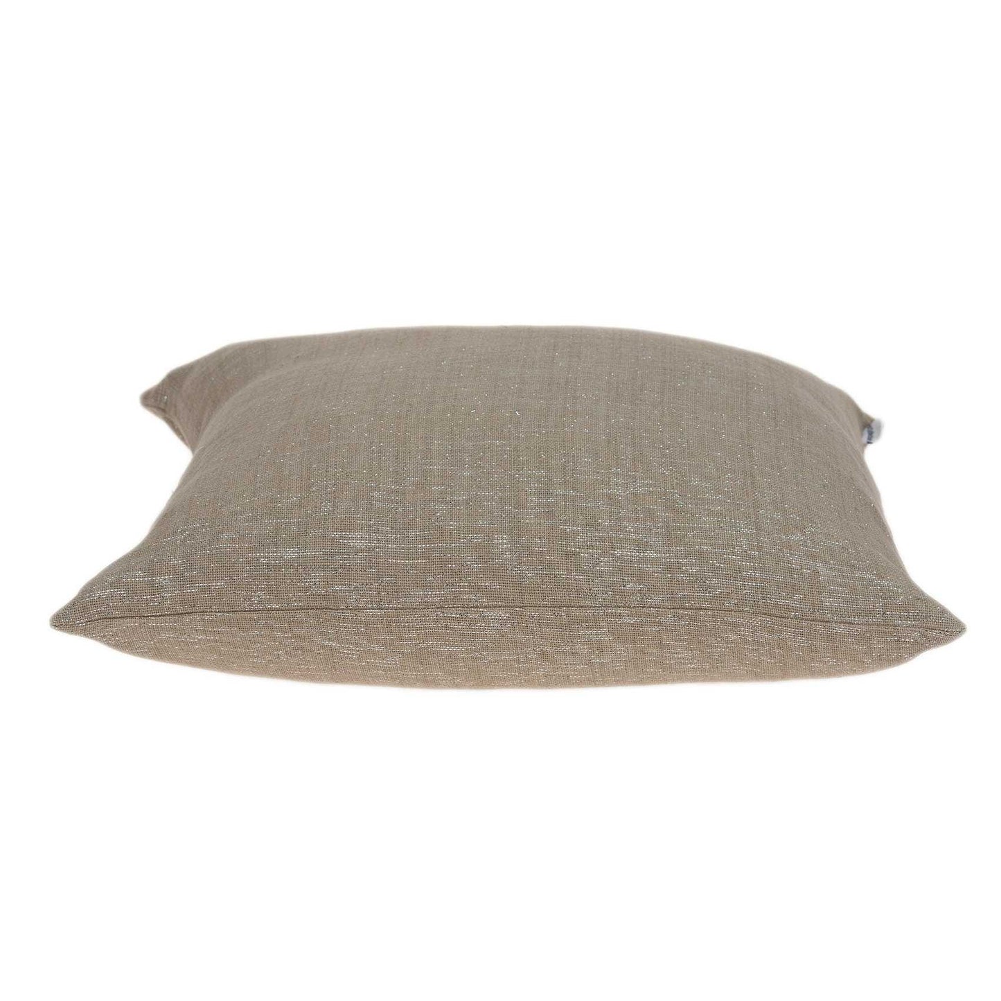 20" X 7" X 20" Elegant Tan Pillow Cover With Down Insert