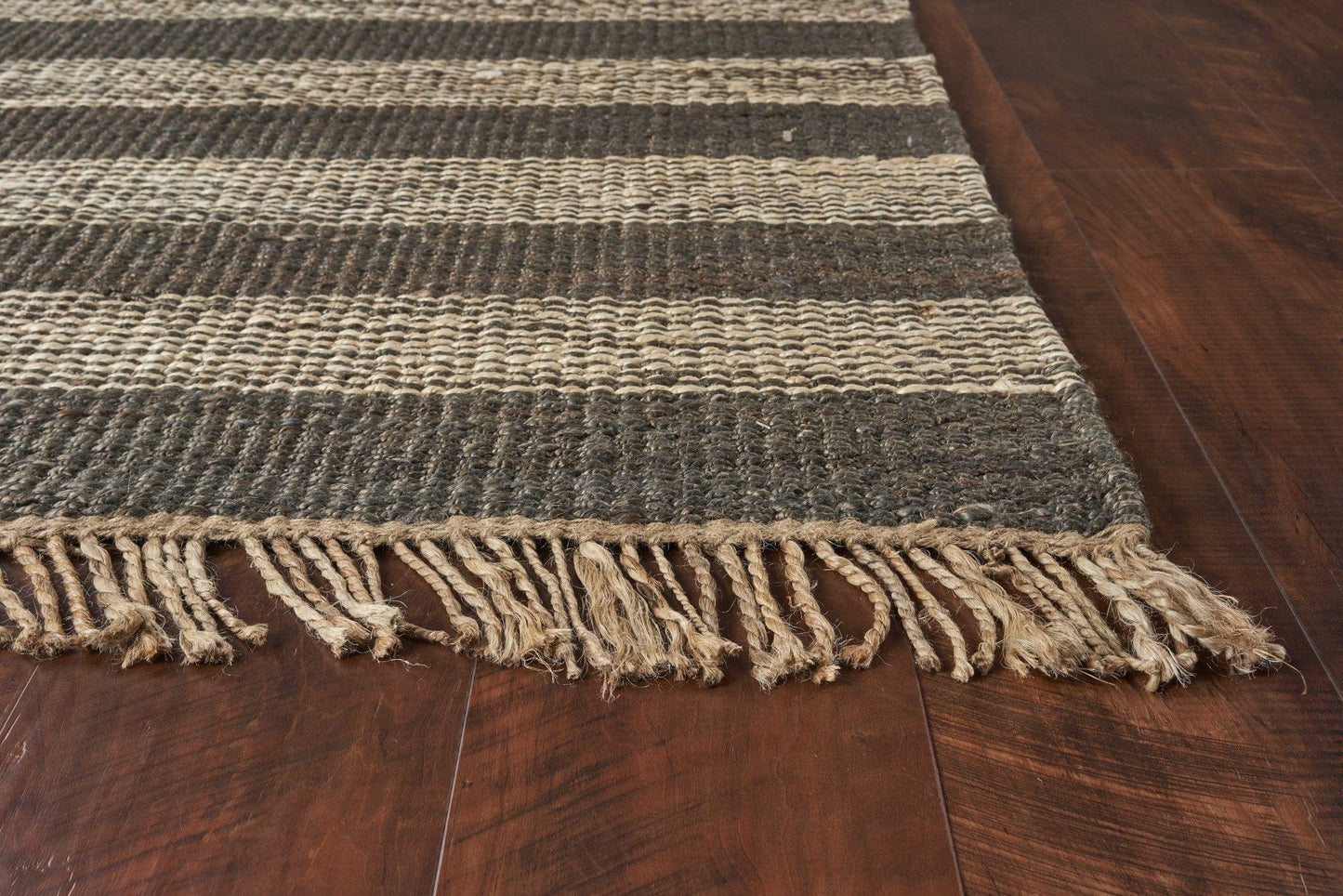 5' X 7' Jute Slate Area Rug