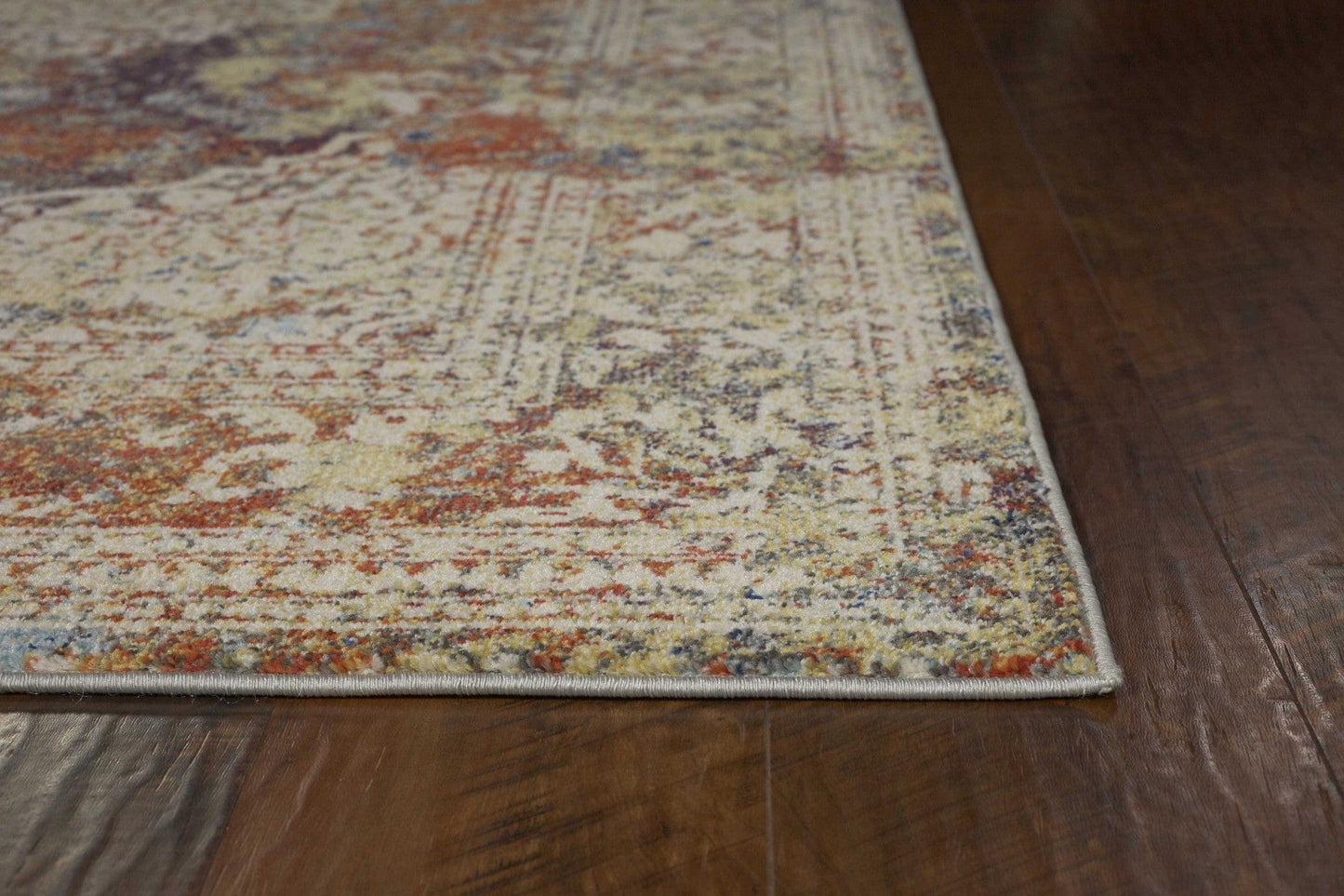 7' X 10' Polypropylene Multi Area Rug