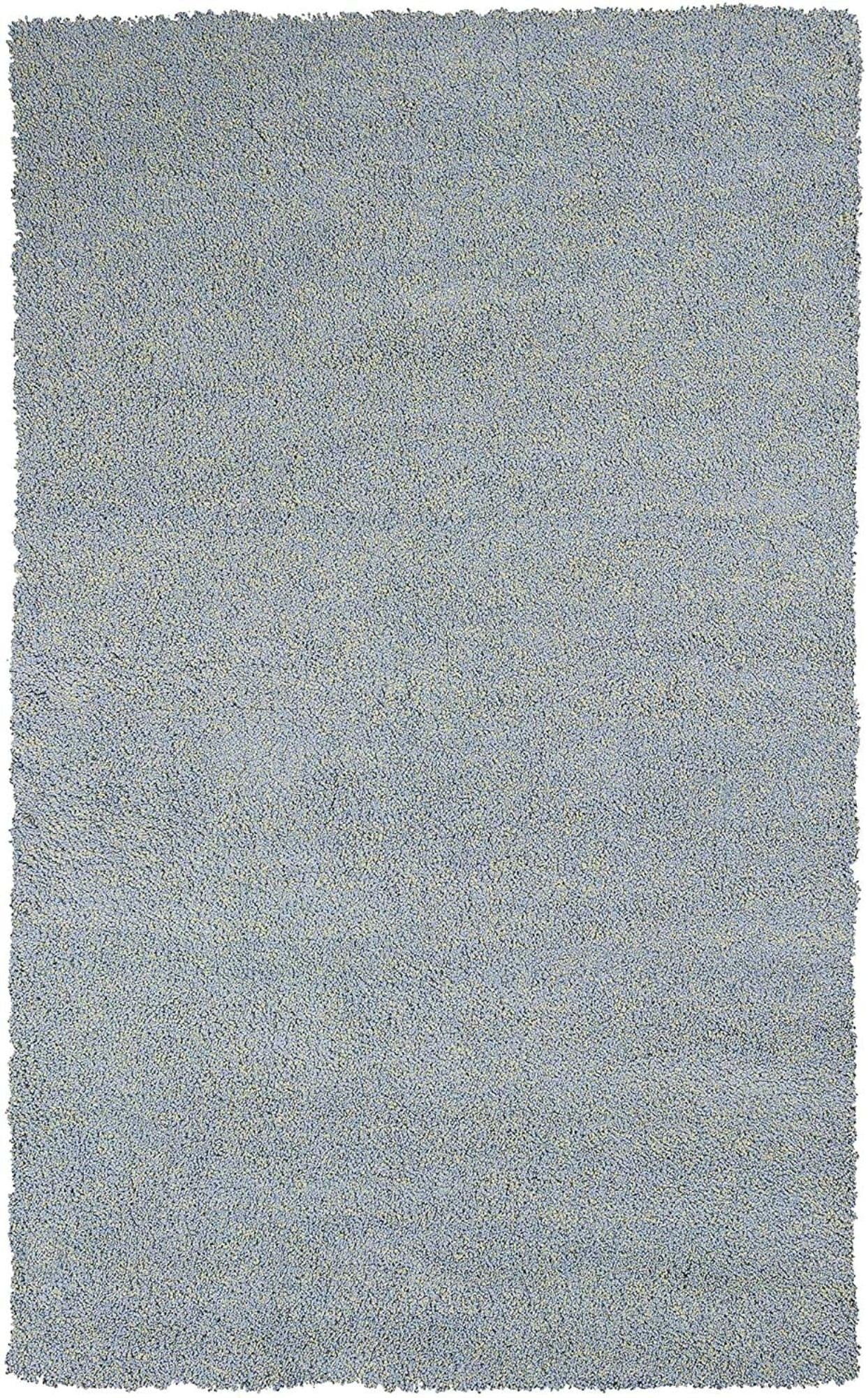 8'X10' Blue Heather Indoor Shag Rug