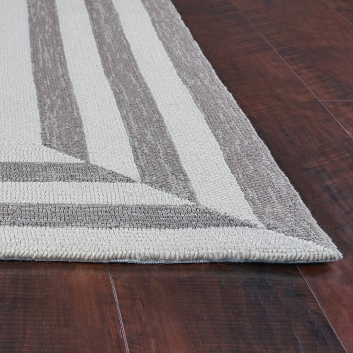 6' X 9' Uv Treated Polypropylene Oatmeal Area Rug