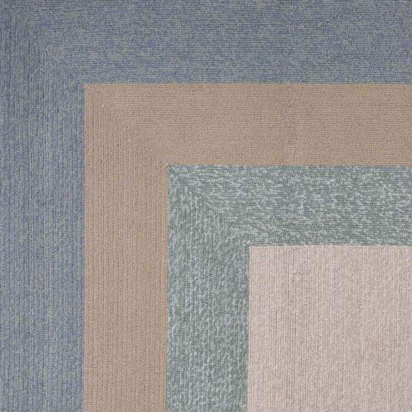 7' Square Uv Treated Polypropylene Spa Area Rug