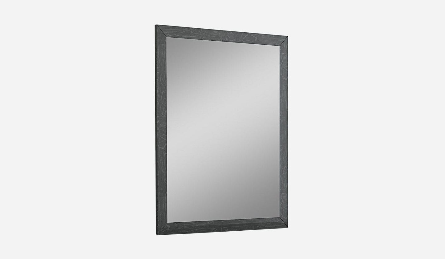 44" Rectangle Wall Mounted Accent Mirror With Frame