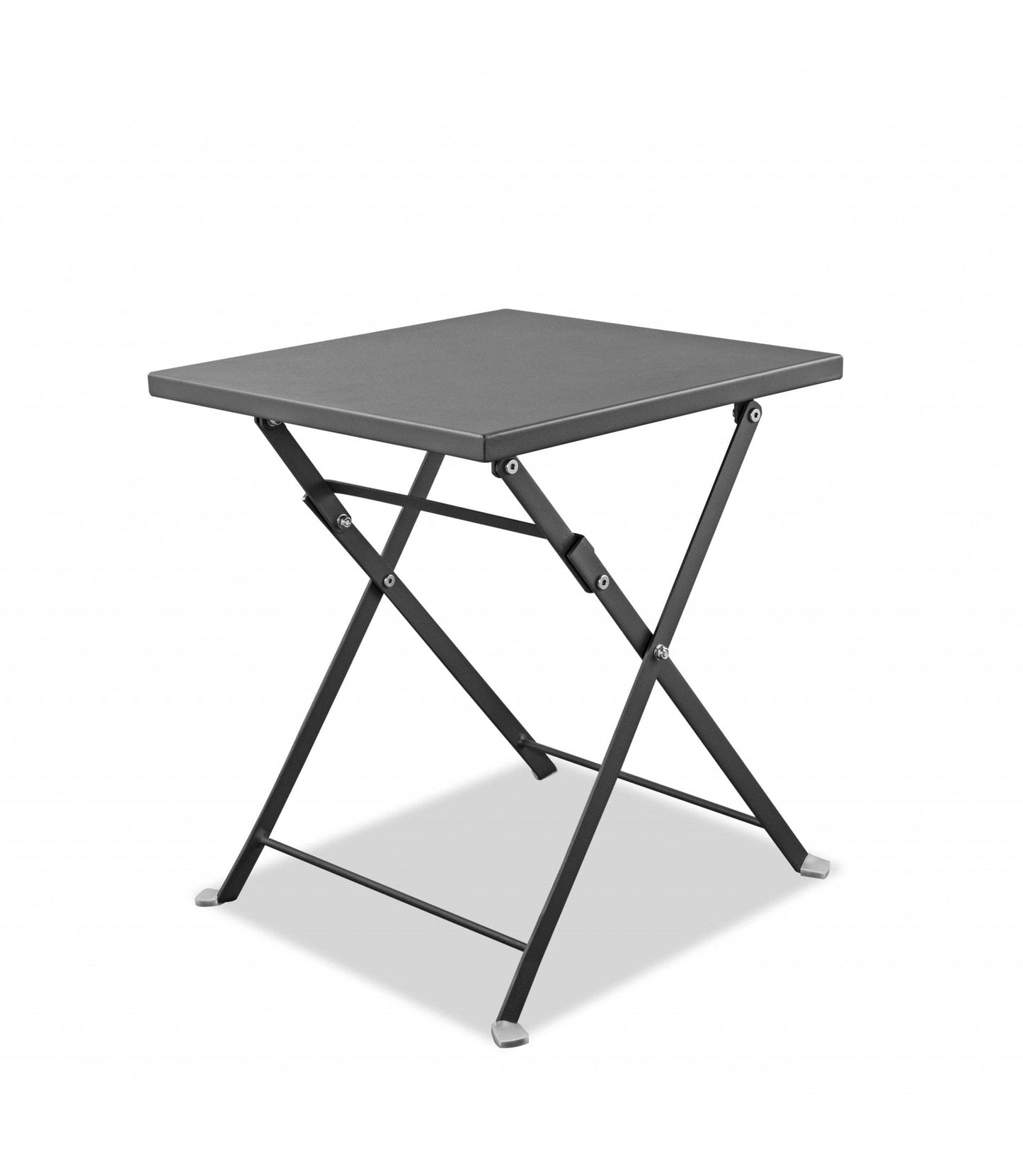 16 X 16 X 18 Powder Aluminum Side Table