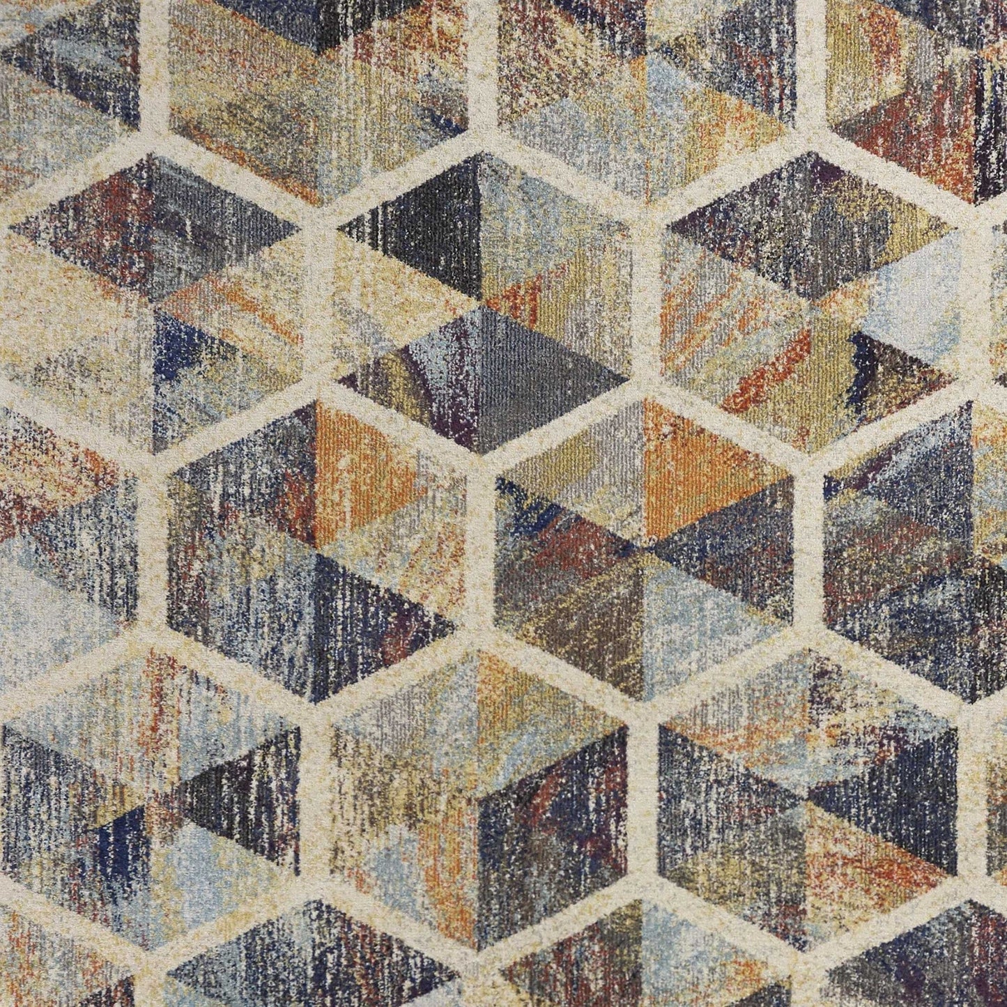 39 X 59 Ivory Polypropylene Rug