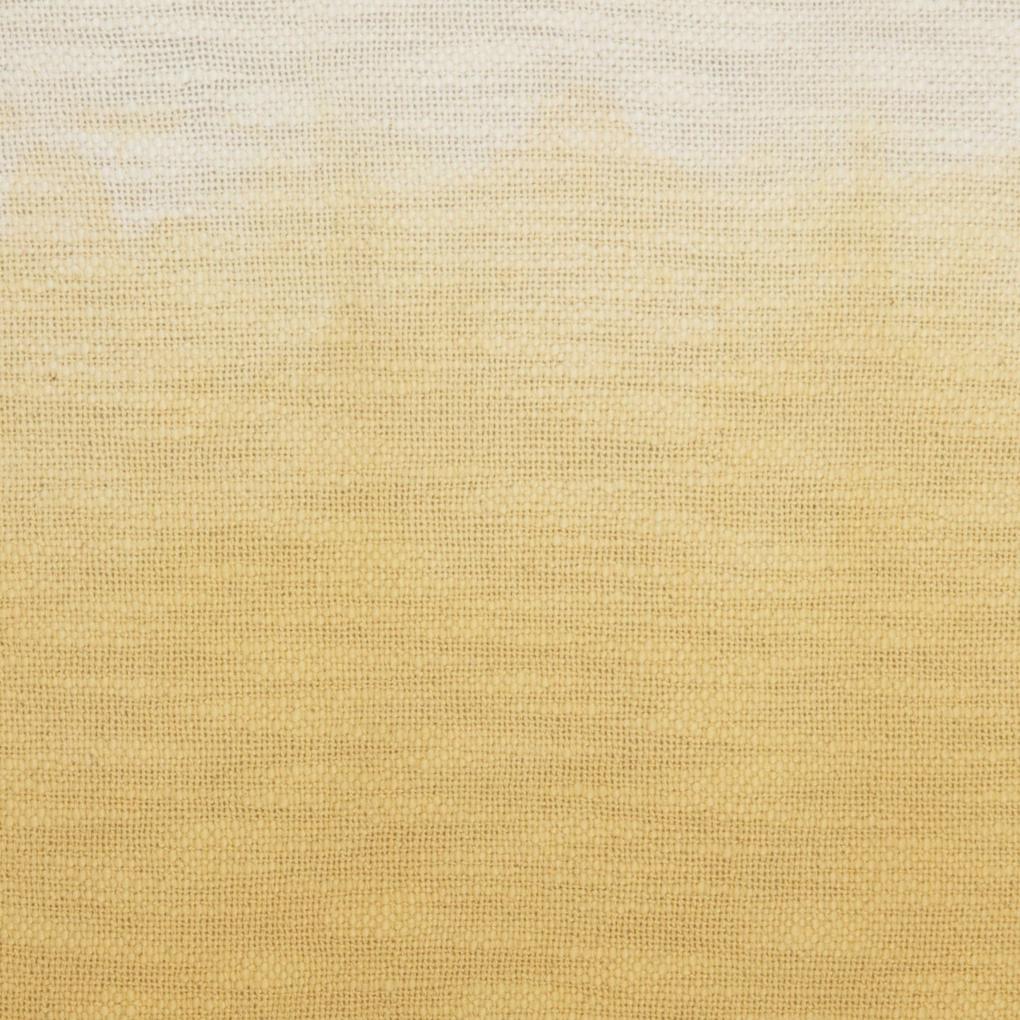 Yellow Ombre Tasseled Throw Pillow