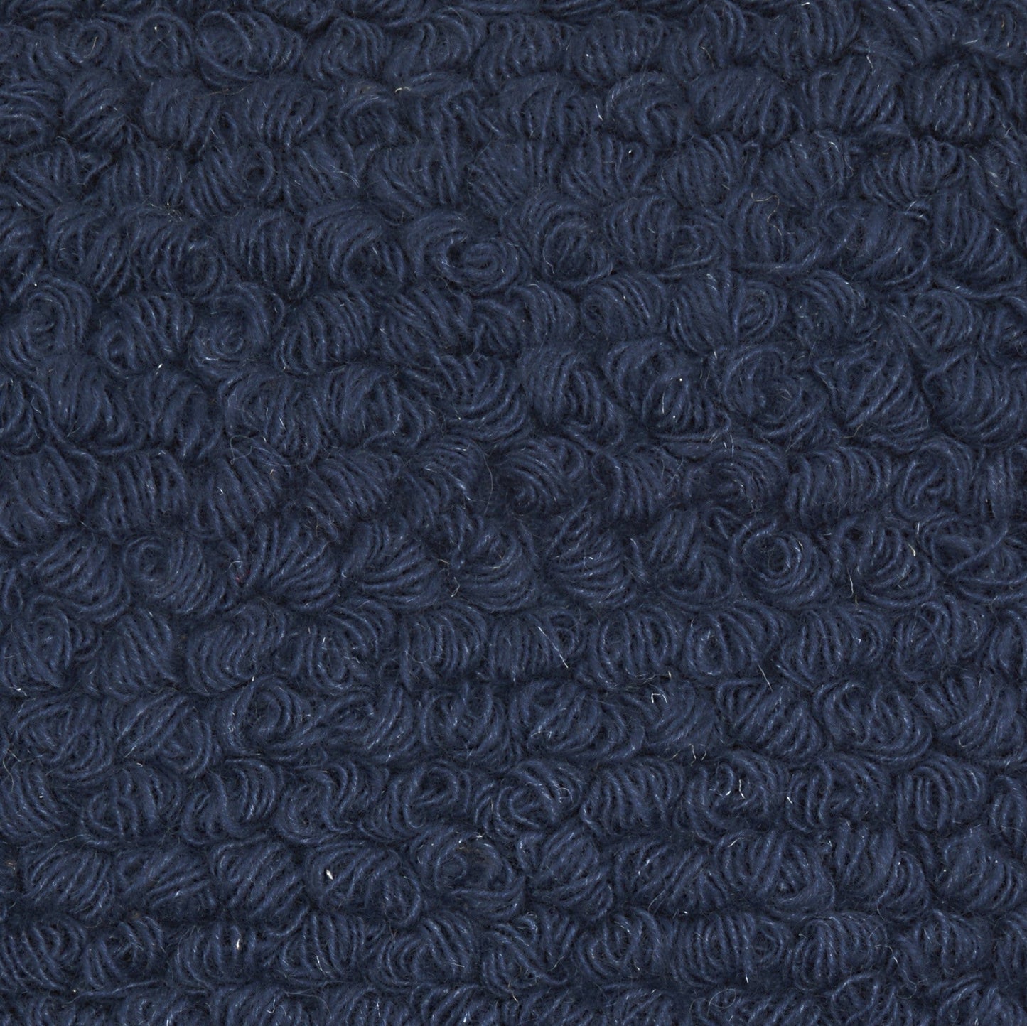 Dark Blue Knotted Detail Throw Pillow