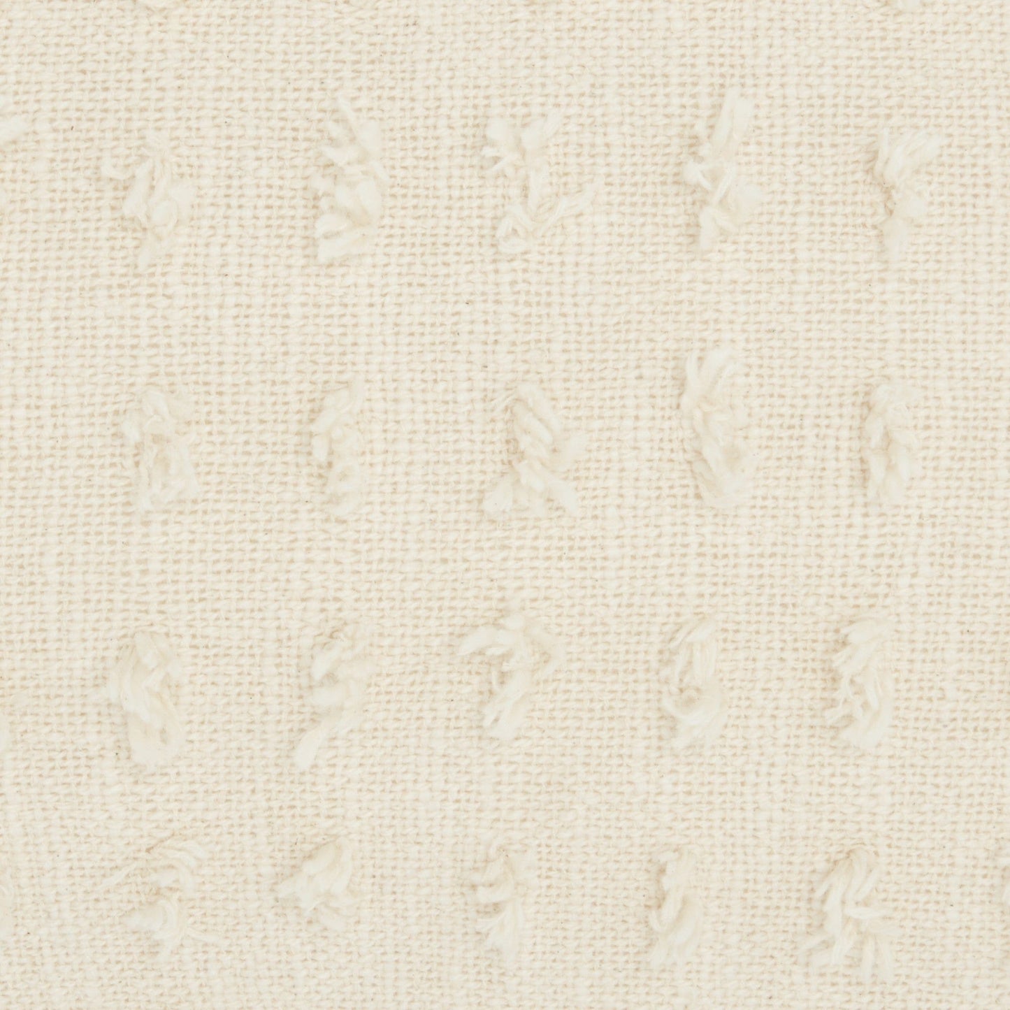 Tassel Detailed White Lumbar Pillow