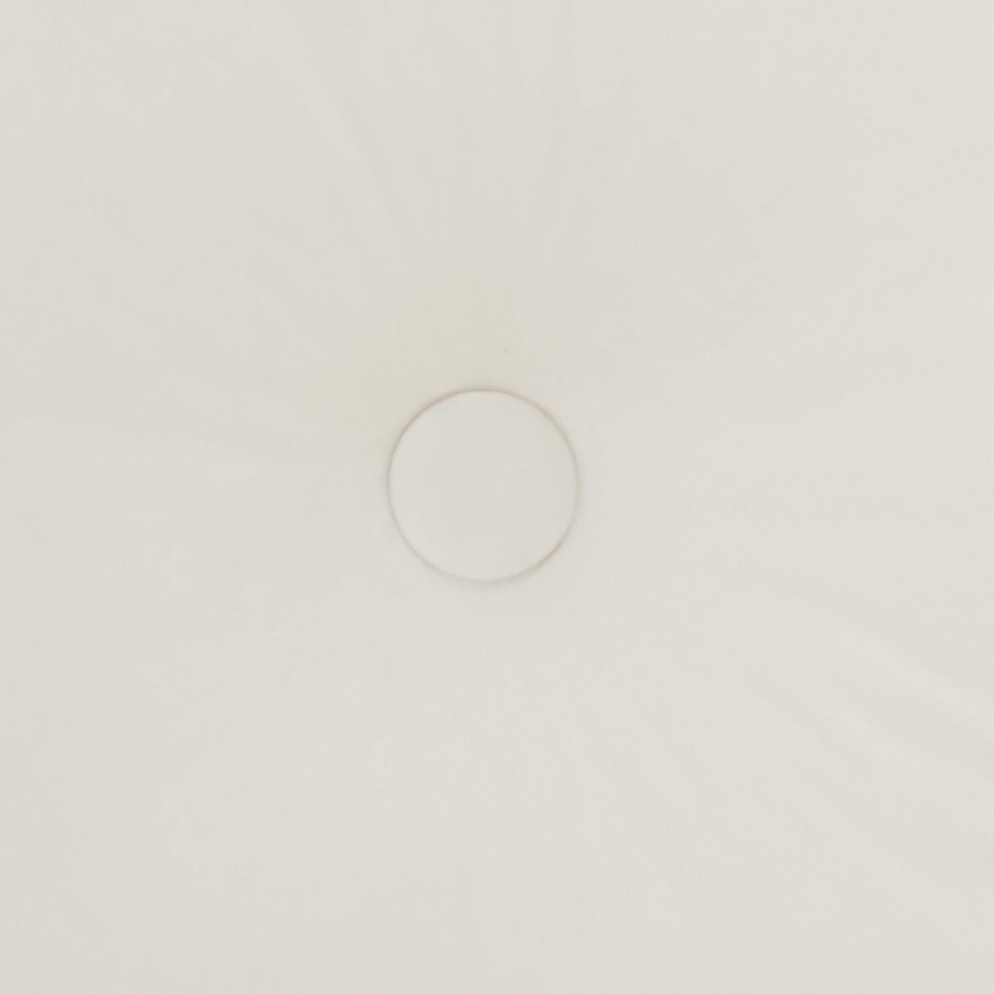 Cream Flower Shaped Throw Pillow