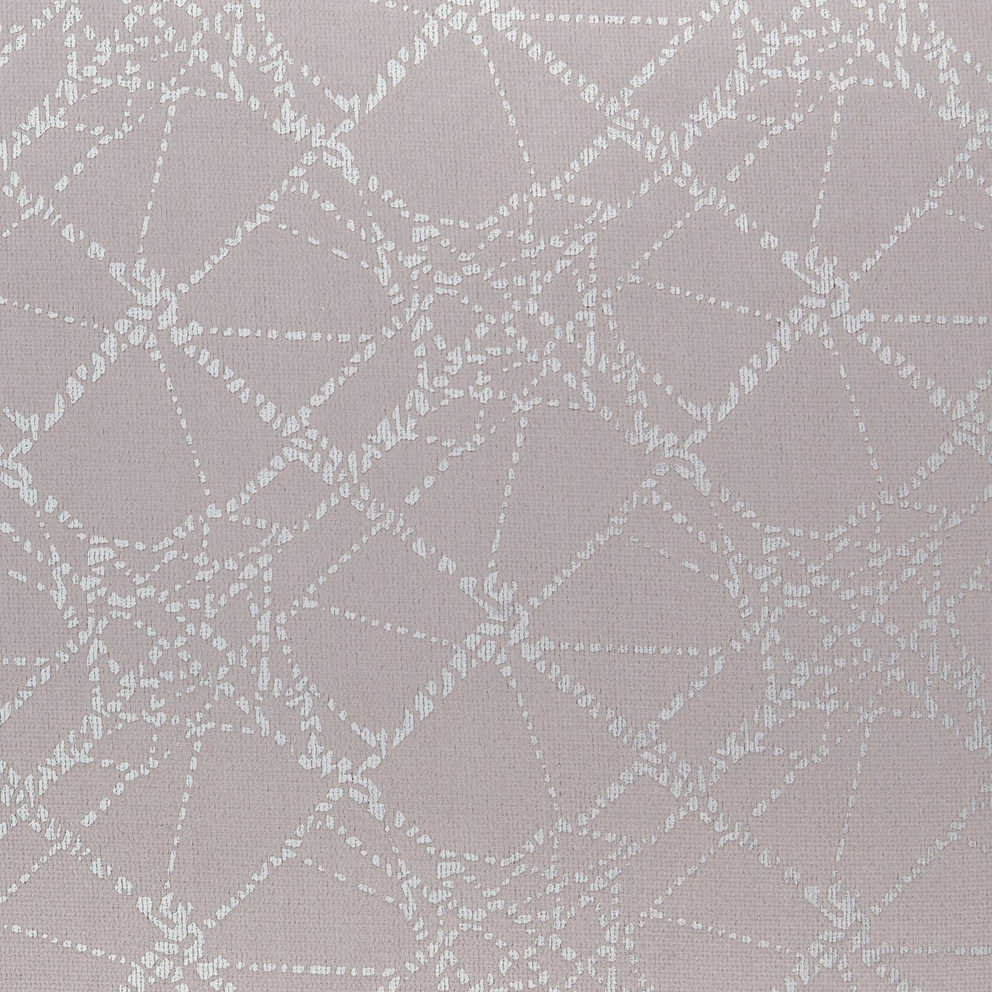 Light Pink Silver Patterned Throw Pillow