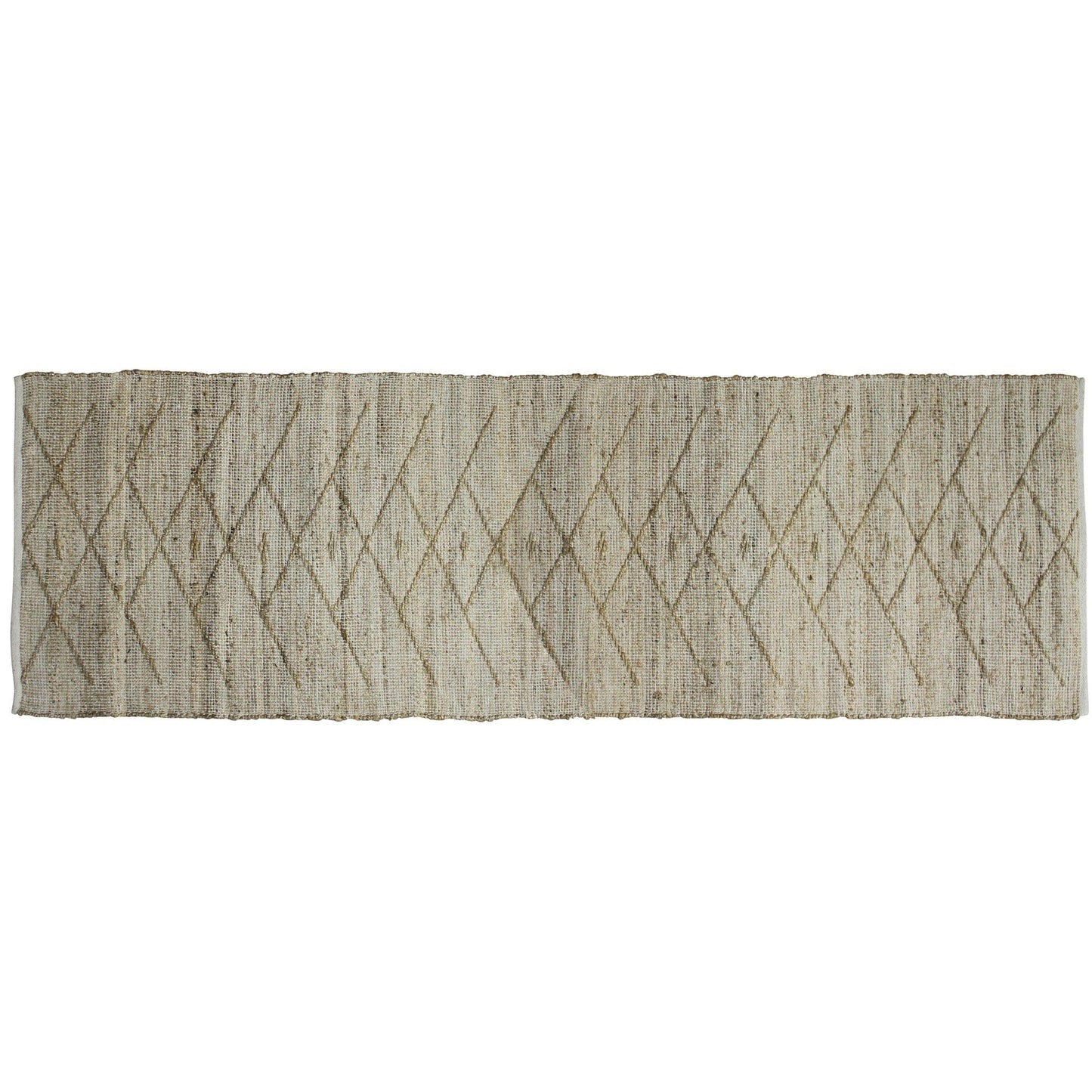 4’ X 6’ Beige Distressed Tribal Area Rug