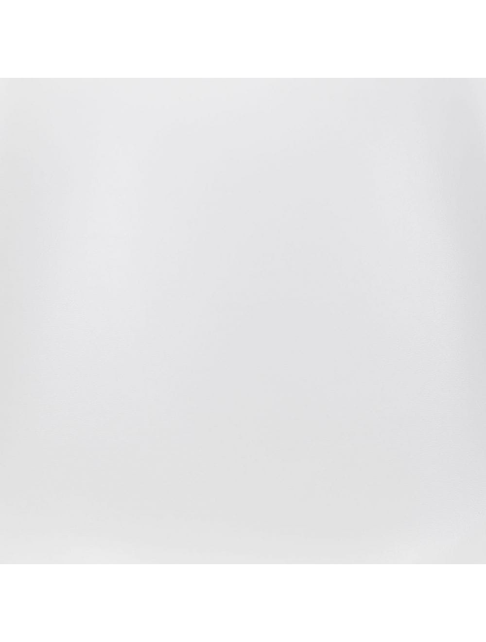 Set of Two White Faux Leather and Silver Mod Ergo Counter Chairs