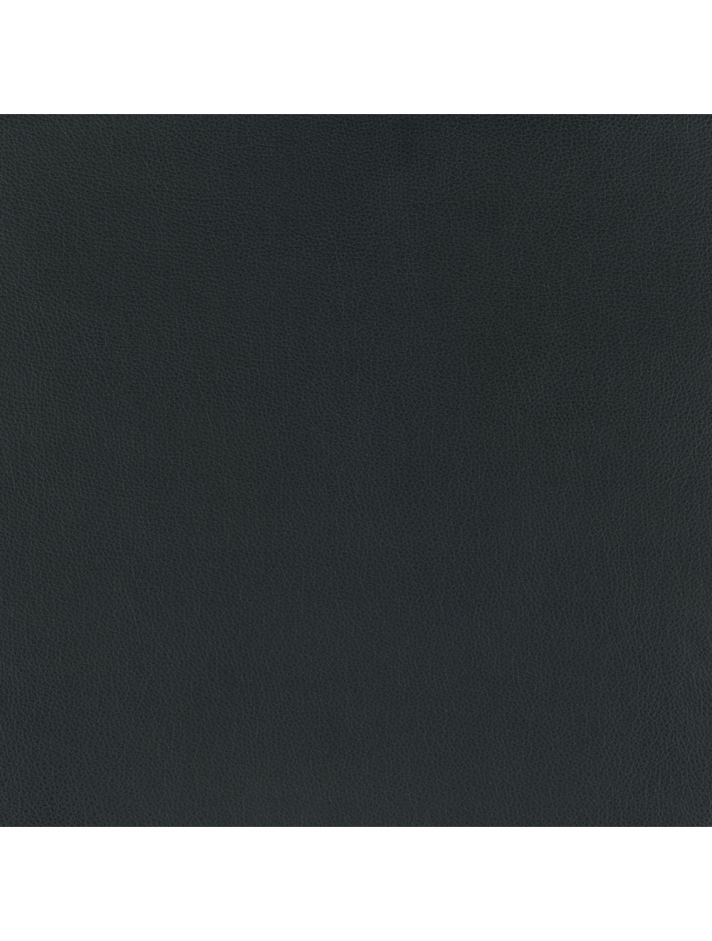 Set of Two Black Faux Leather and Stainless Low Back Counter Stools