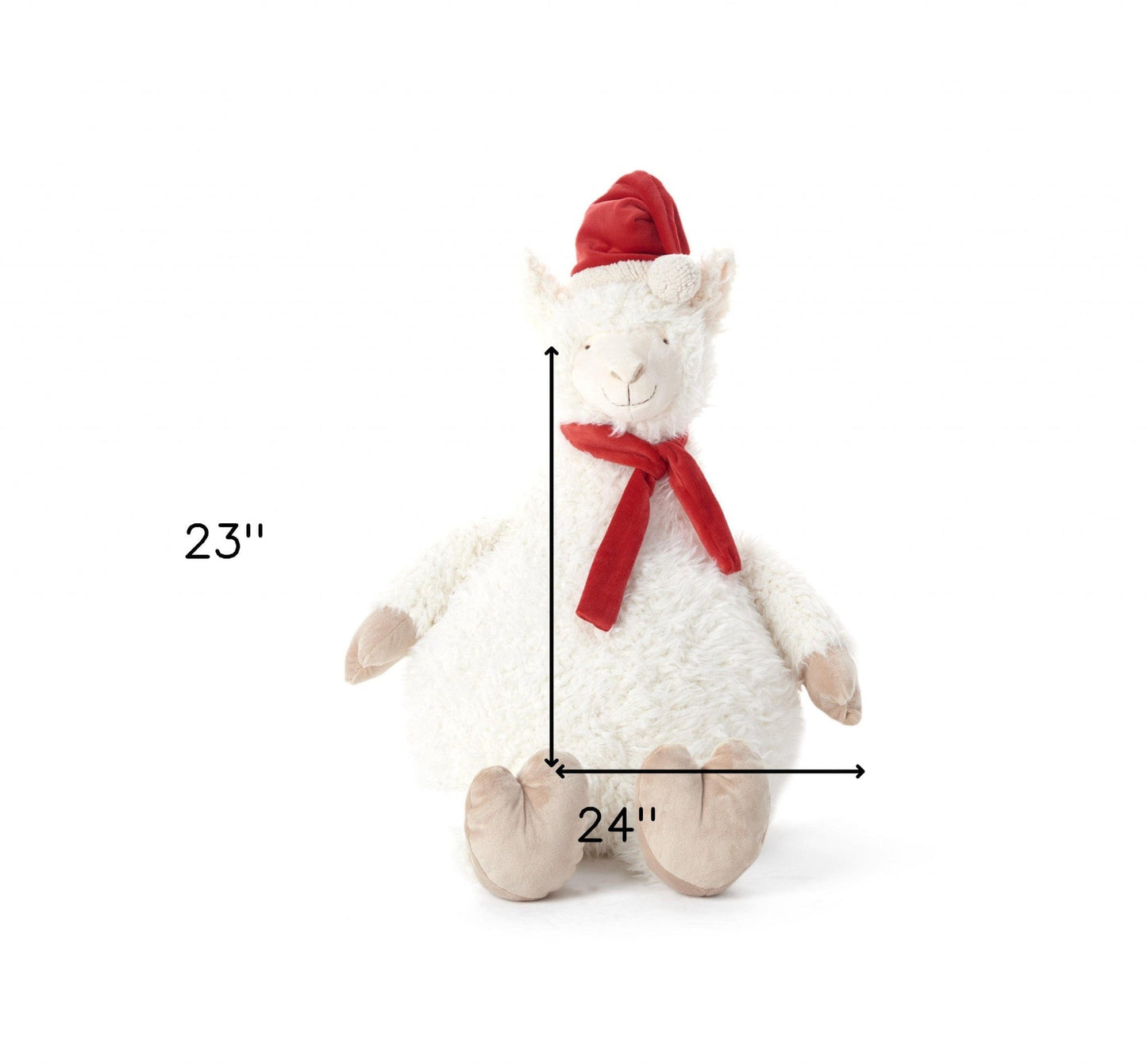 Ivory 23" X 24" Novelty Polyester Throw Pillow