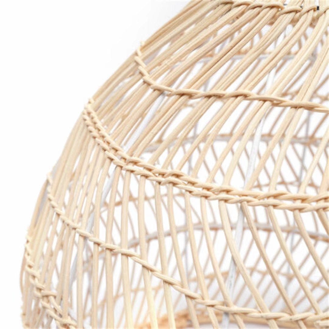 Natural Woven Rattan Hanging Pendant Lamp