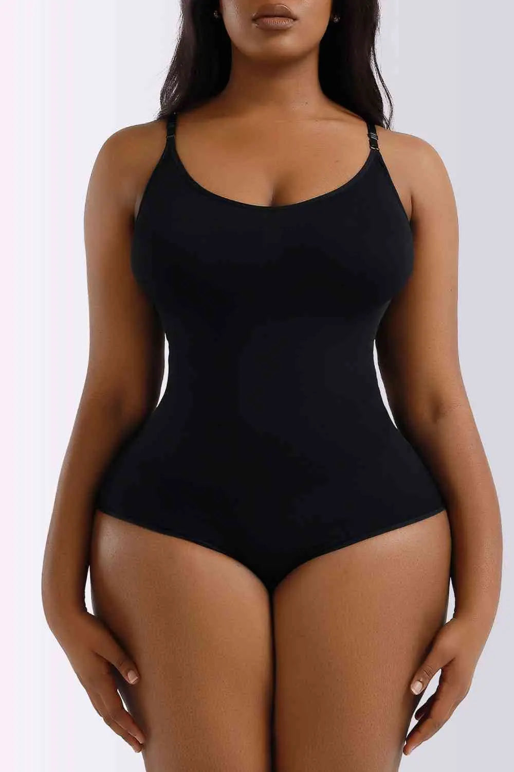 Spaghetti Strap Shaping Bodysuit - Image #3