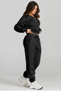 Quarter Zip Top and Drawstring Pants Active Set - Image #1