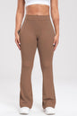 Ruched High Waist Bootcut Active Pants