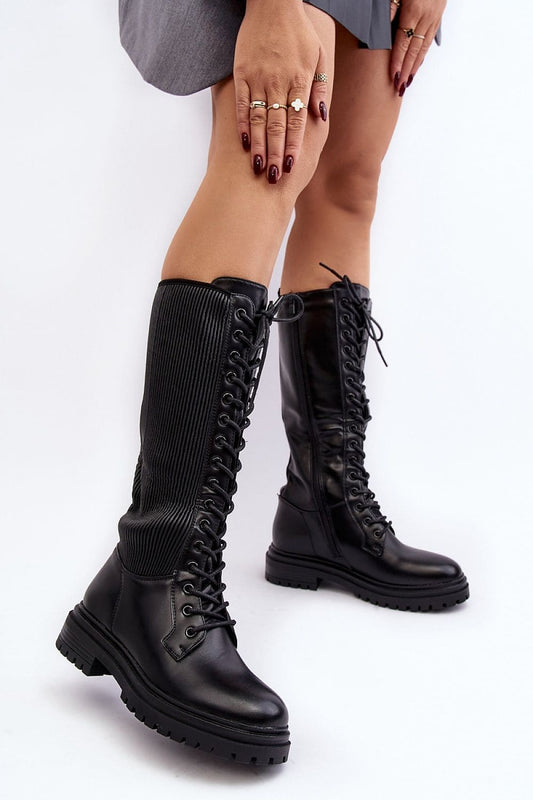 Thigh-Hight Boots Step in style