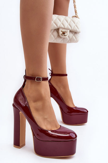 Platform pumps Step in style