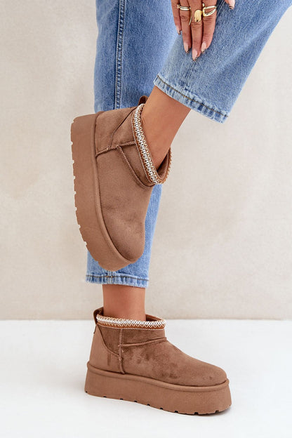 Snow boots Step in style