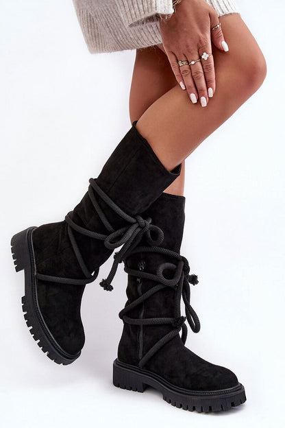 Thigh-Hight Boots Step in style