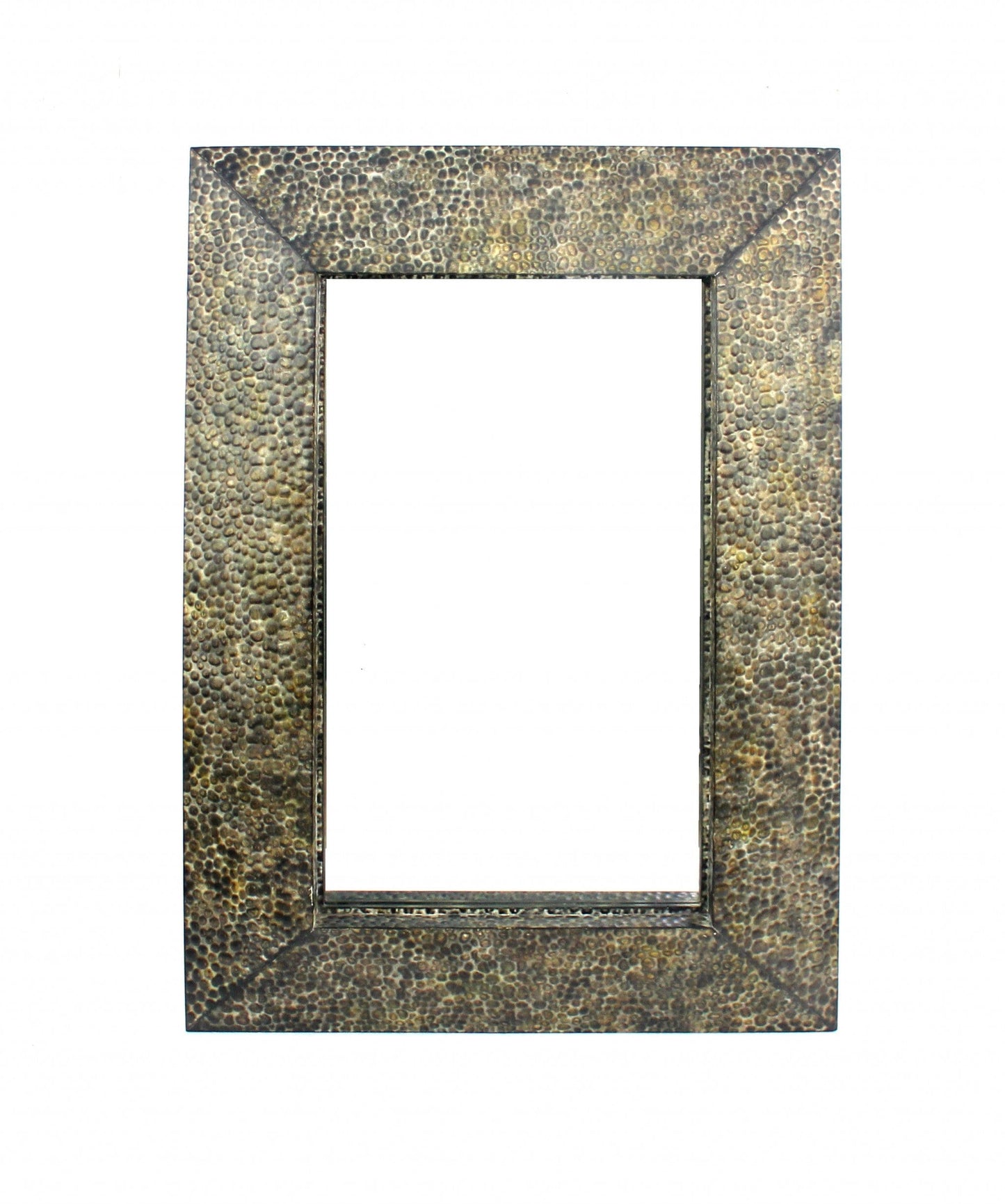 34 X 48 X 4 Bronze Gravel-Like Mosaic Frame - Dressing Mirror