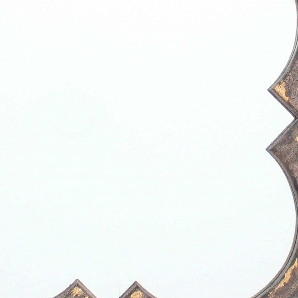 36 X 36 X 1.75 Bronze Vintage Cosmetic With Quadrate Frame - Wall Mirror