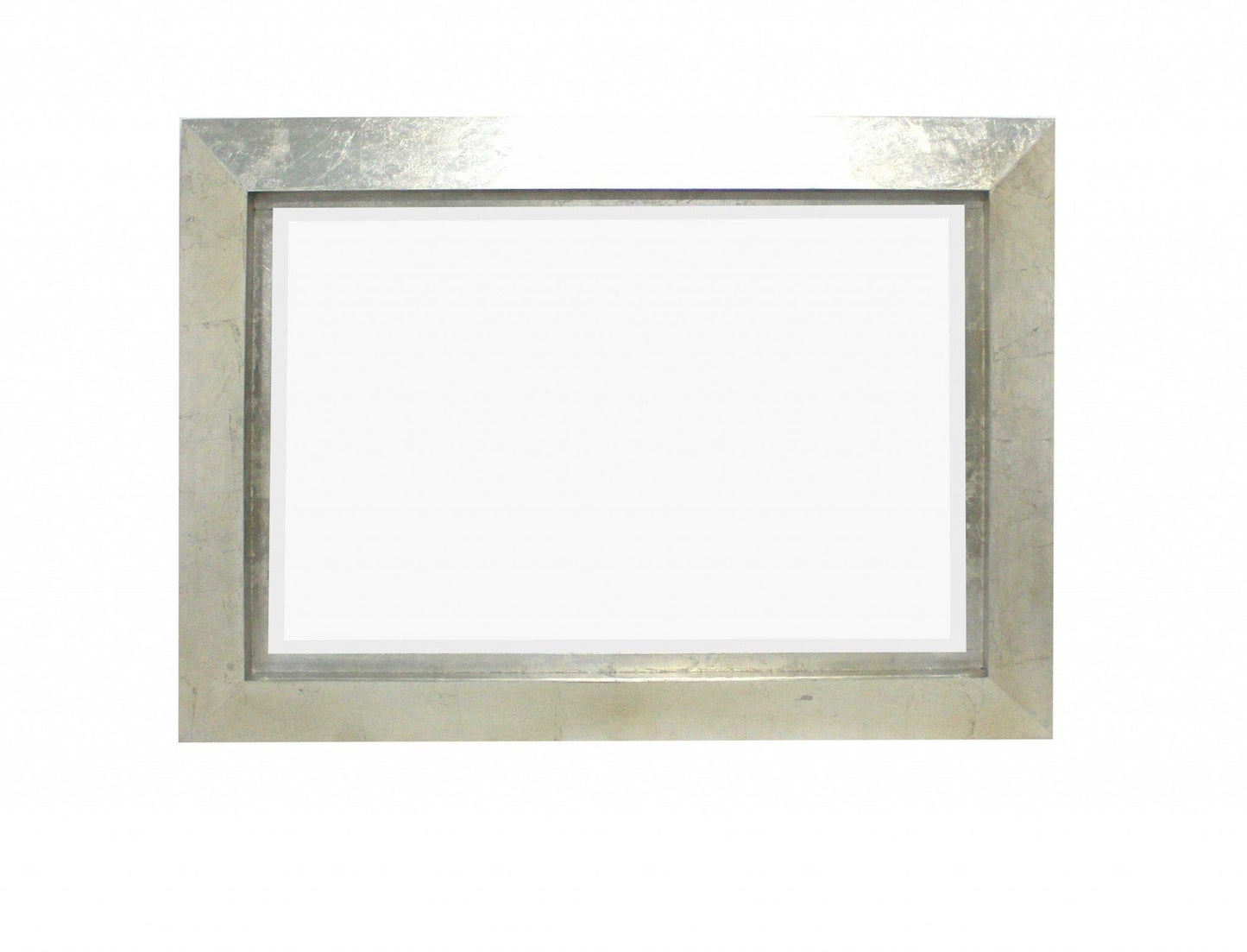34 X 46 X 2.25 Silver Rectangular  Cosmetic Mirror
