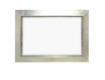 34 X 46 X 2.25 Silver Rectangular  Cosmetic Mirror