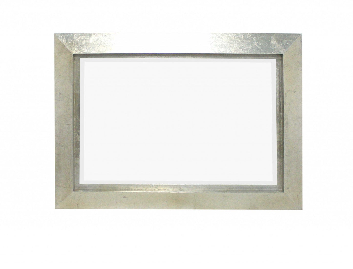 34 X 46 X 2.25 Silver Rectangular  Cosmetic Mirror