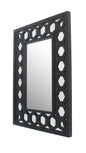 40 X 30 X 2 Black Vintage Dressing - Mirror
