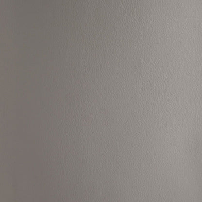 Set Of 2 Modern Grey Leatherette Black Coated Metal Dining Chairs