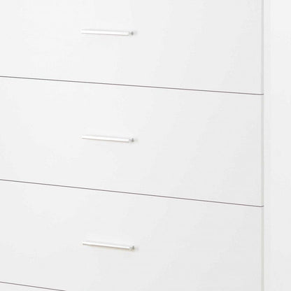 32" X 16" X 52" Walnut Particle Board Chest