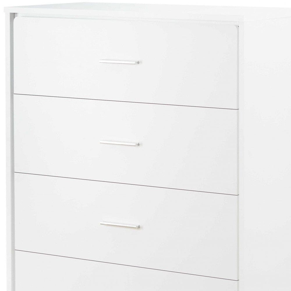 32" X 16" X 52" Walnut Particle Board Chest