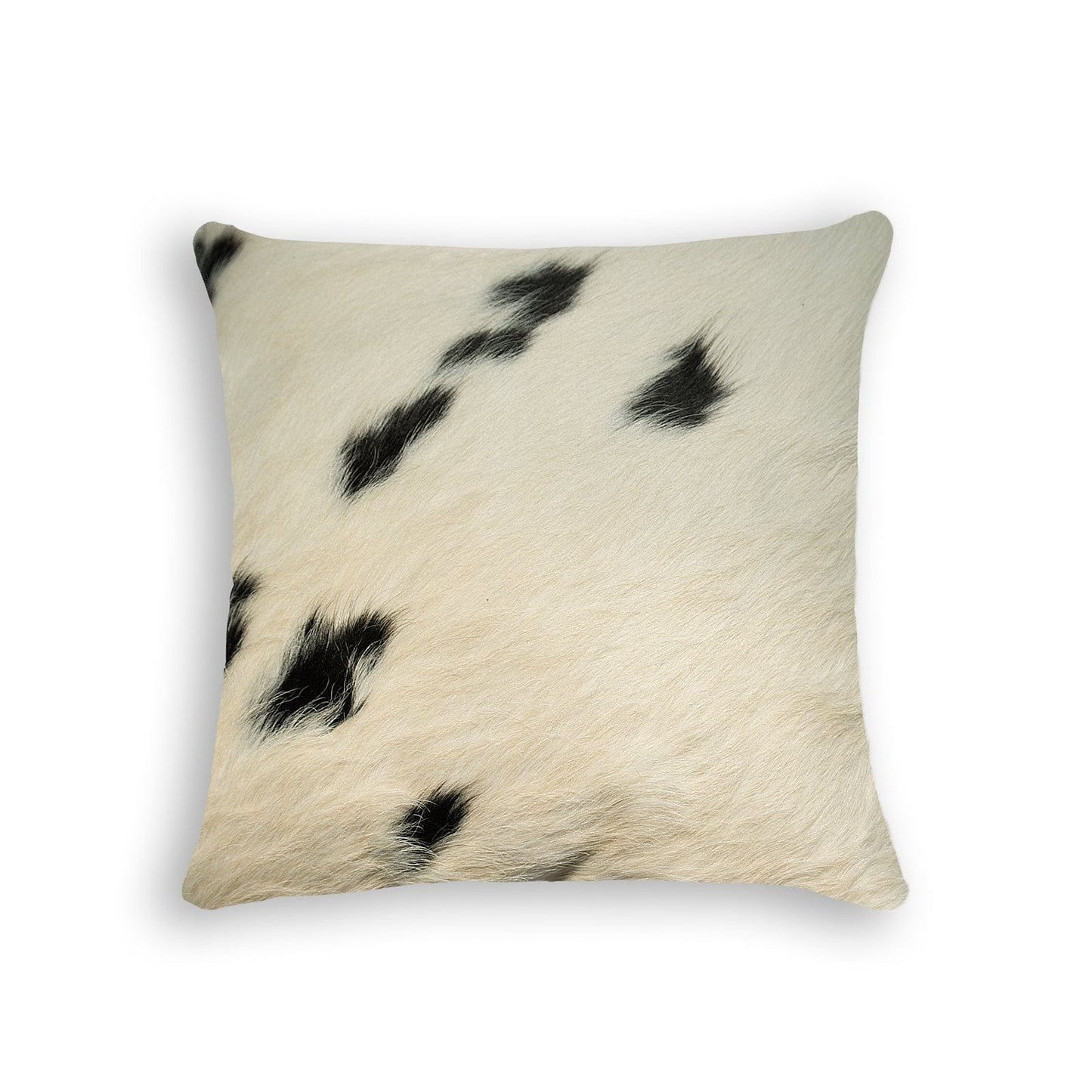 18" X 18" X 5" Yellow Cowhide  Pillow