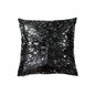 18" X 18" X 5" Silver And Black Quattro  Pillow