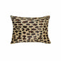 12" X 20" X 5" Leopard Cowhide  Pillow
