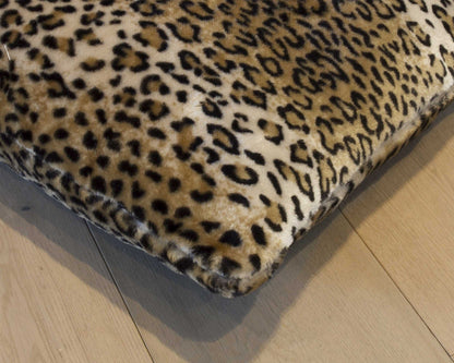 18" X 18" X 5" Leopard Faux  Pillow 2 Pack