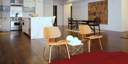 60" X 84" Chocolate And Gold Cowhide - Area Rug