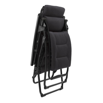 Zero Gravity Recliner - Black Frame - Taupe Fabric