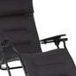 Zero Gravity Recliner - Black Frame - Taupe Fabric