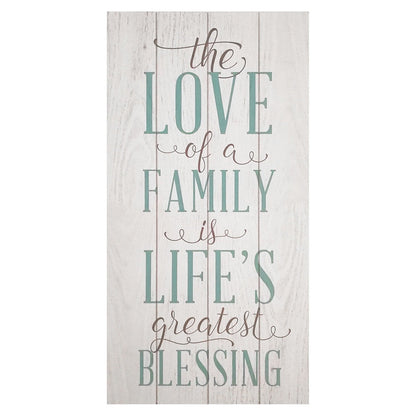 Rustic The Love Of Family Wall Art