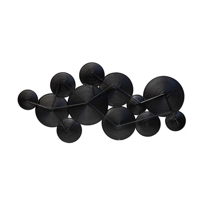 Multi-Metallic Circles Wall Decor