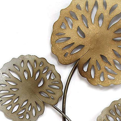 Water Lilies Metal Wall Decor