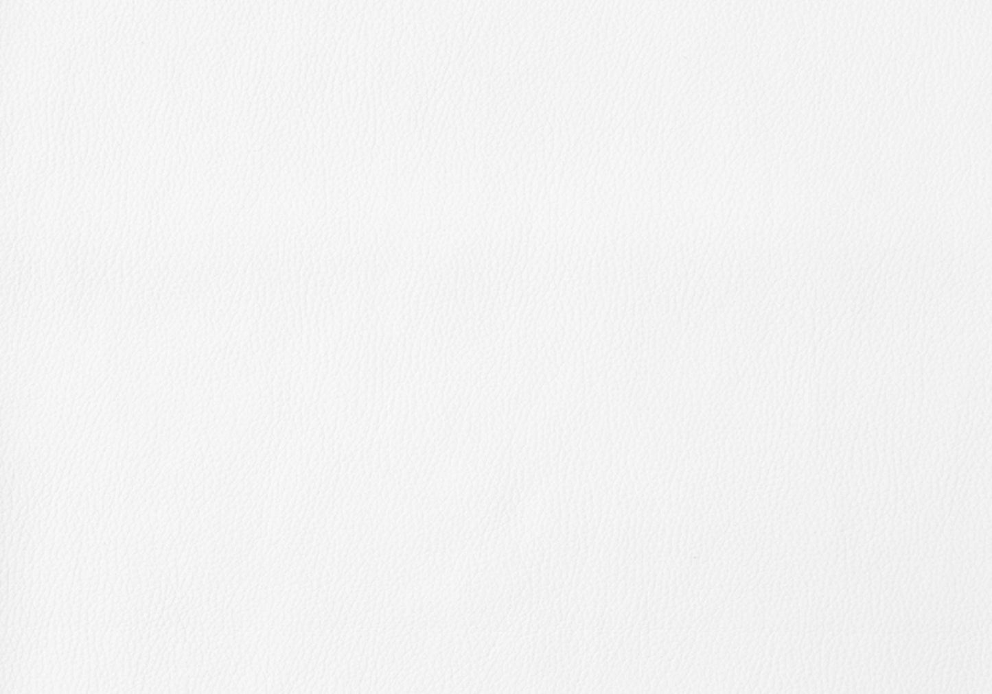 47" X 37" X 63" White Foam Metal Polyurethane Leather Look  Dining Chairs 2Pcs