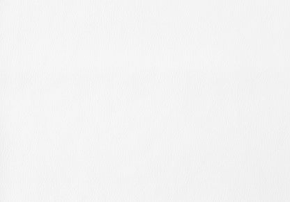 47" X 37" X 63" White Foam Metal Polyurethane Leather Look  Dining Chairs 2Pcs